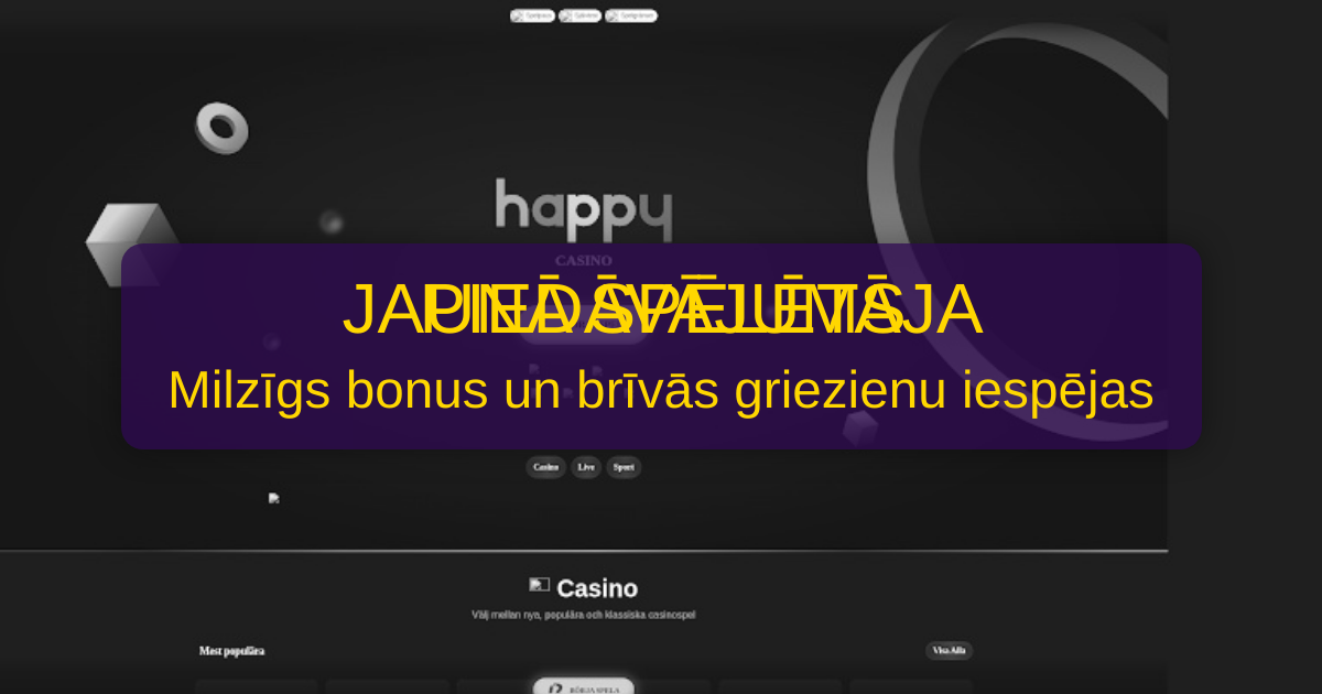 Happy Casino Latvija